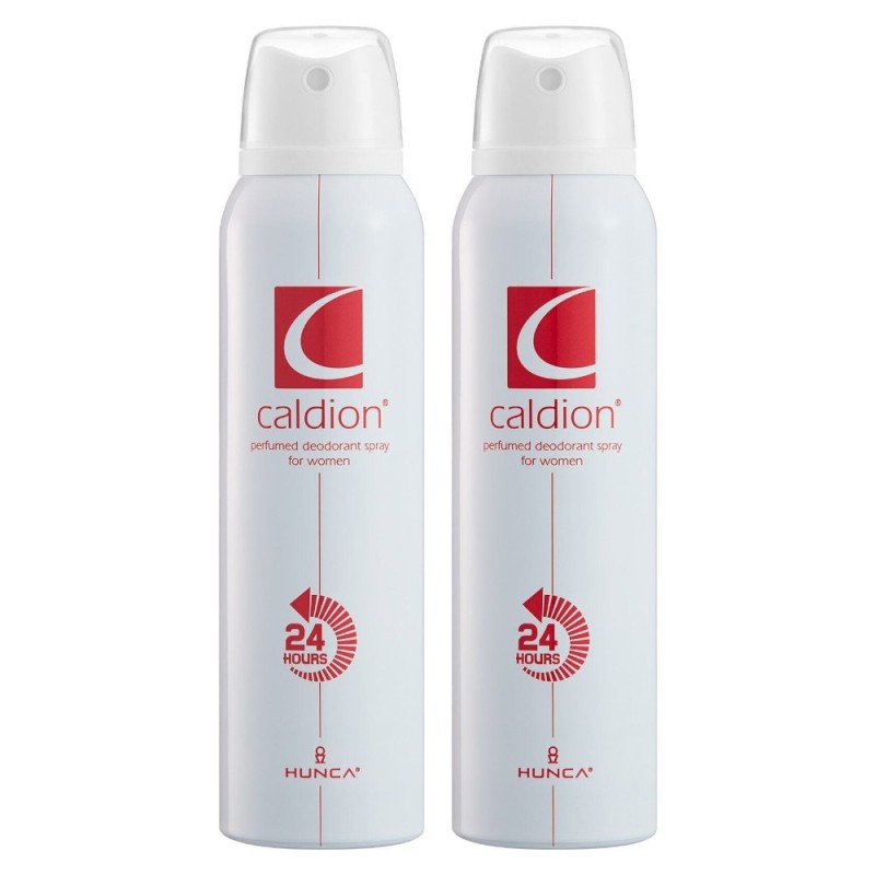 Set 2 x Deodorant Spray Caldion, Femei, 150 ml