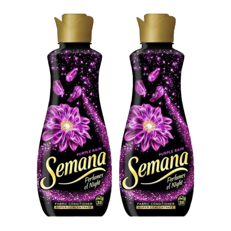 Pachet 2 x Balsam de Rufe Superconcentrat Semana Perfumes of Night Purple Rain, 38 Spalari, 950 ml