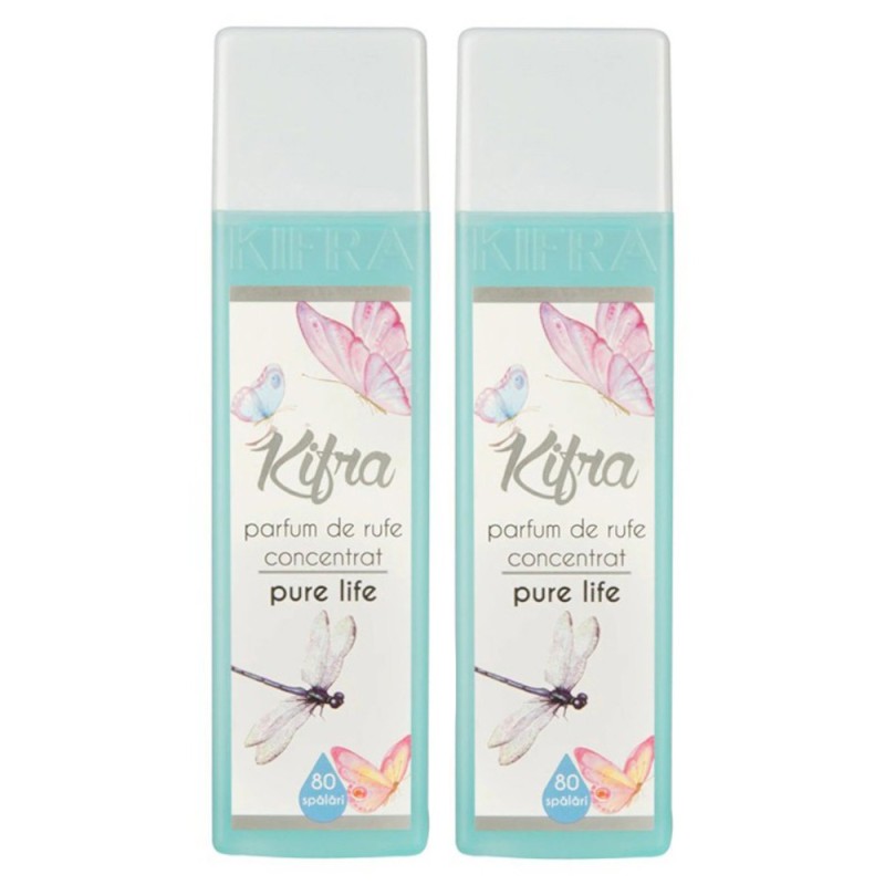 Pachet 2 x Parfum de Rufe Kifra Pure Life, 80 Spalari, 200 ml