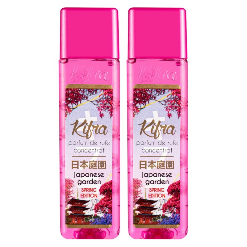 Pachet 2 x Parfum de Rufe Kifra Japanese Garden, 80 Spalari, 200 ml