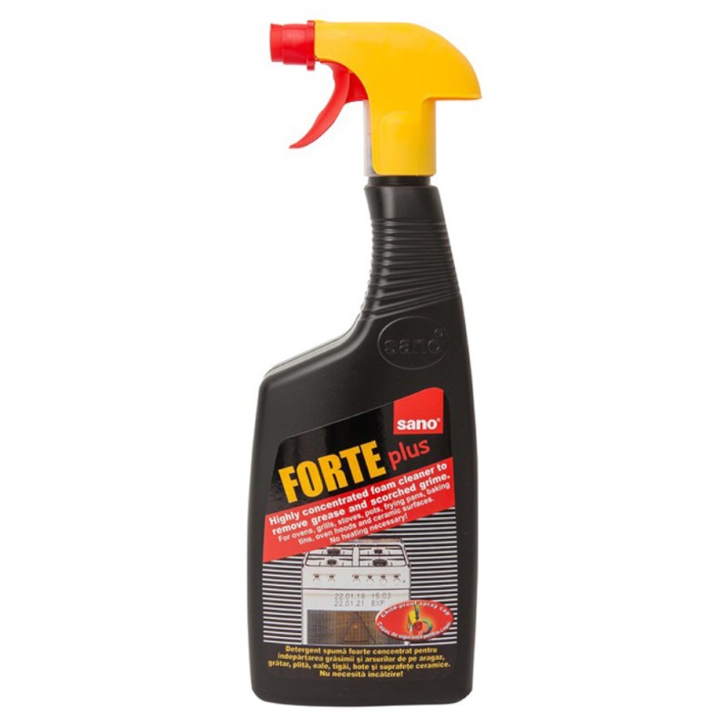 Detergent Spuma foarte Concentrat cu Pulverizator Sano Forte Plus, 750 ml