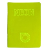 Caiet A5 Velin, 42 File, 80 g, Coperta Neon PP, Varianta 3
