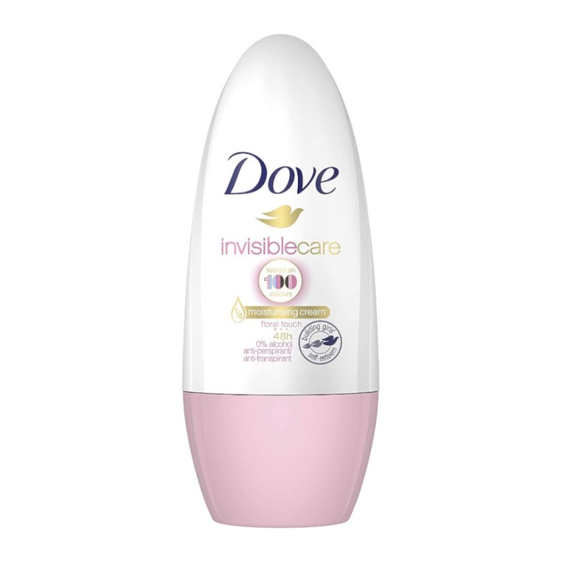 Deodorant Antiperspirant Roll-On Dove Invisible Care, 50 ml