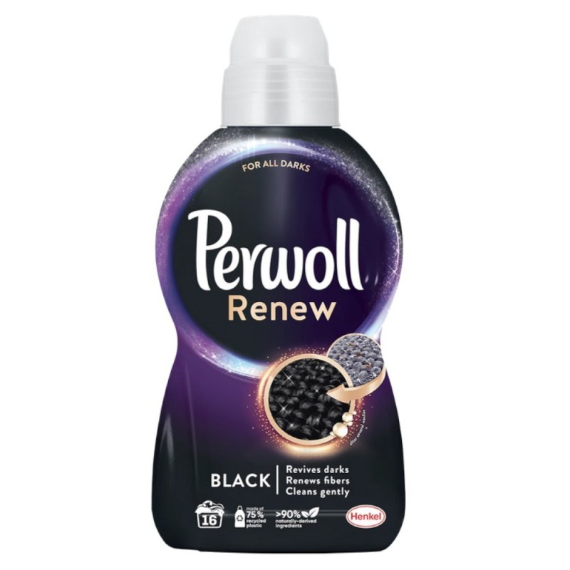 Detergent Lichid pentru Rufe Perwoll Renew Black, 16 spalari, 960 ml