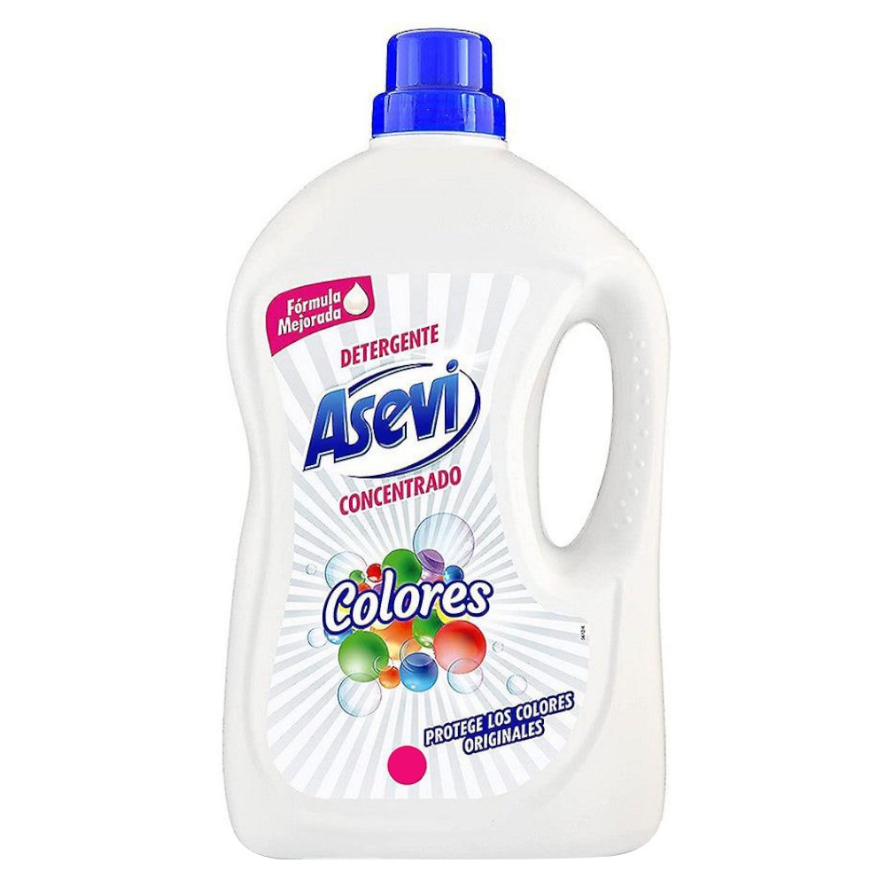Detergent Lichid pentru Rufe Asevi Colors, 2.4 l, 40 Spalari