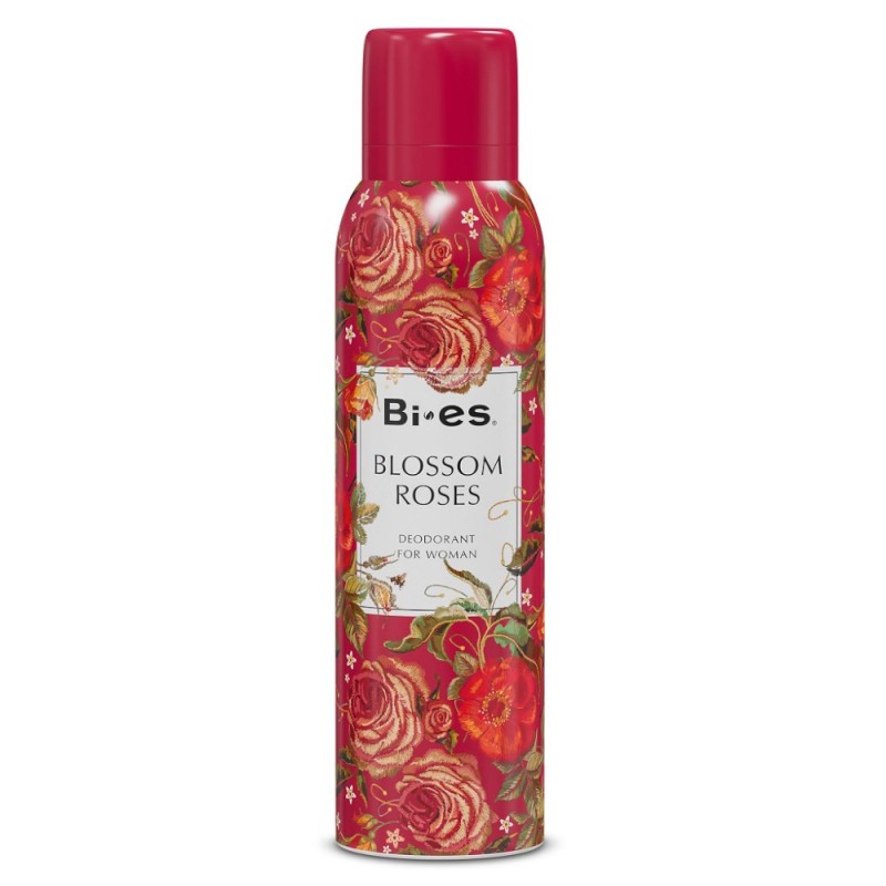 Deodorant Spray Bi-es Blossom Rose, Trandafiri, 150 ml