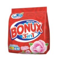 Detergent Manual Bonux 3 in 1 Color Rose, Trandafiri, 7 Spalari, 400 g
