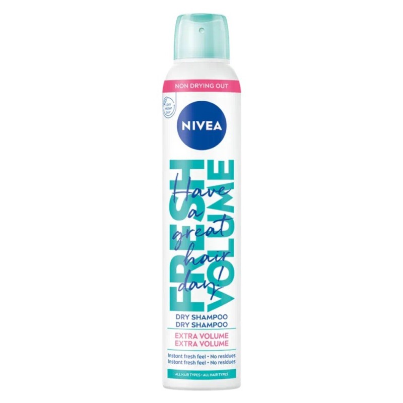 Sampon Uscat Spray Nivea Fresh Volume, 200 ml