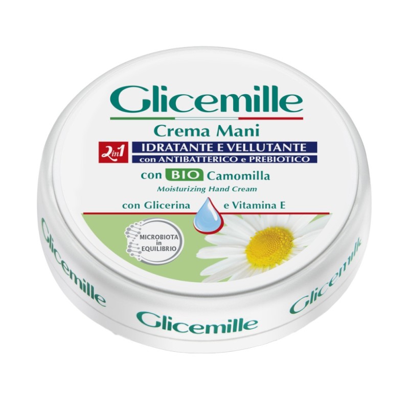 Crema de Maini Igienizanta si Hidratanta Glicemille cu Glicerina, Musetel si Vitamina E, 100 ml