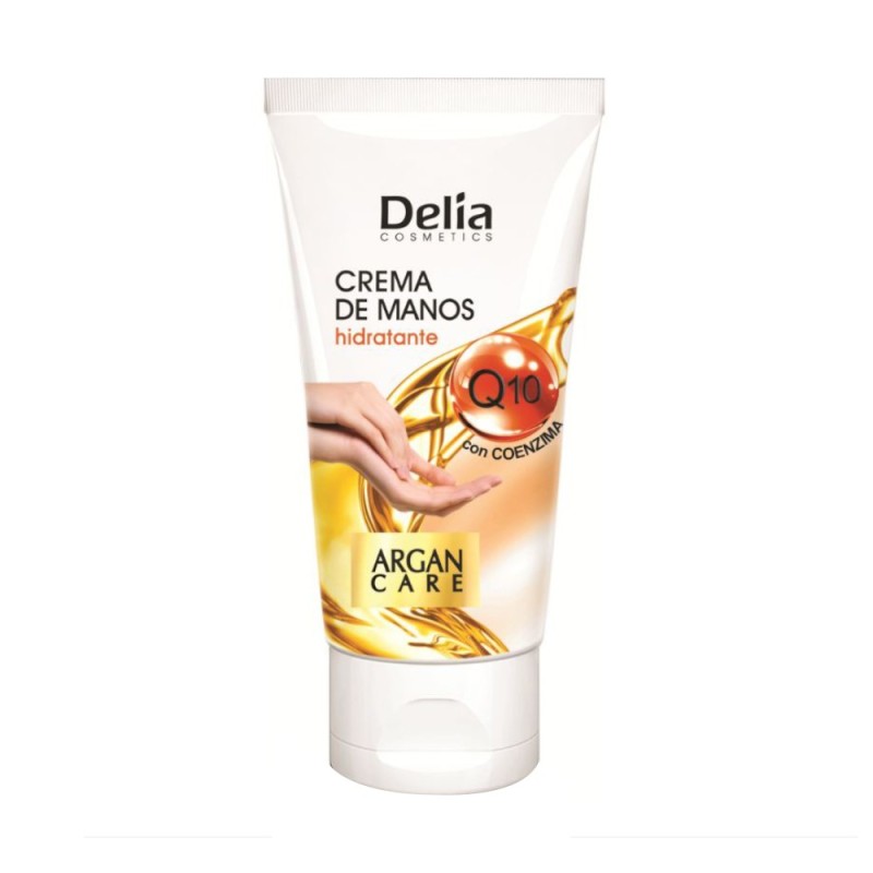 Crema Maini Hidratanta Delia Cosmetics, cu Coenzima Q10 si Ulei de Argan, 50 ml