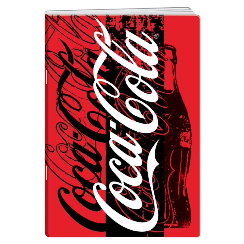 Caiet A4 Matematica, 50 File, 80 g, Coperta Coca Cola, Varianta 3