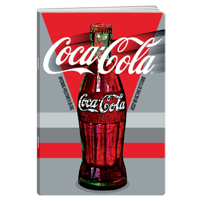 Caiet A4 Dictando, 50 File, 80 g, Coperta Coca Cola, Varianta 4