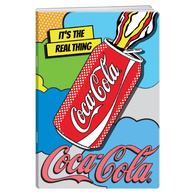 Caiet A4 Dictando, 50 File, 80 g, Coperta Coca Cola, Varianta 5