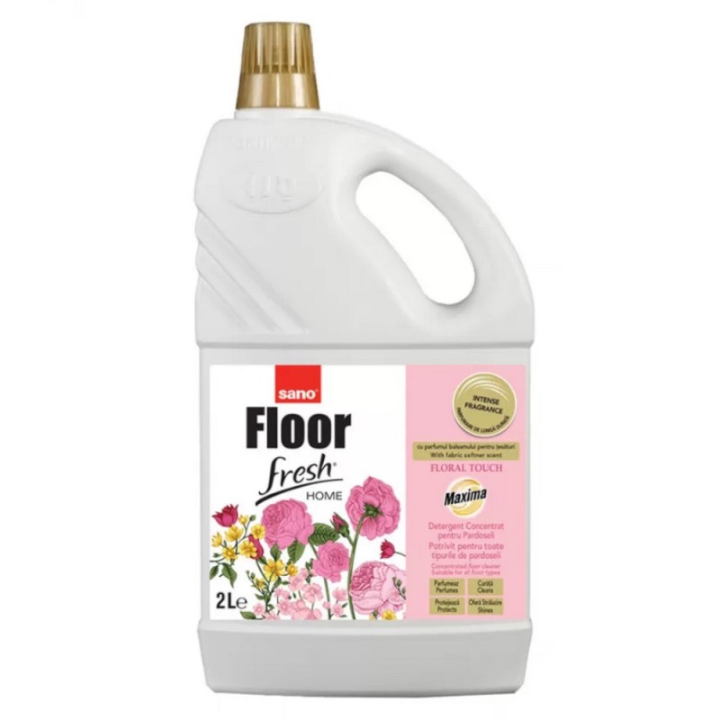 Detergent pentru Pardoseli Sano Floor Fresh Floral Touch, 2 l