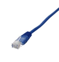 Cablu UTP Well, cat 5e, Patch Cord, 0.5m, Albastru