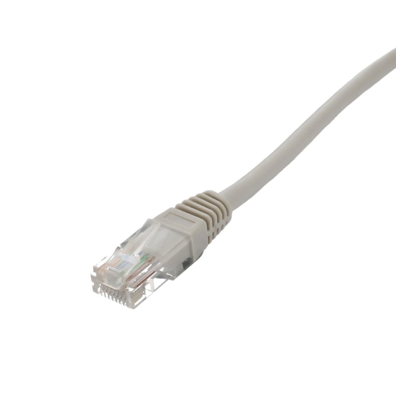Cablu UTP Well, cat 5e, Patch Cord, 0.5m, Gri