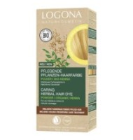 Vopsea de Par Bio pe Baza de Plante Biogast Logona, Blond Auriu, 100 g