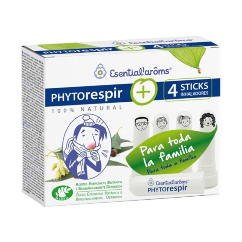 Phytorespir si 4 Stickuri Inhalatoare Esentialaroms, 30 ml