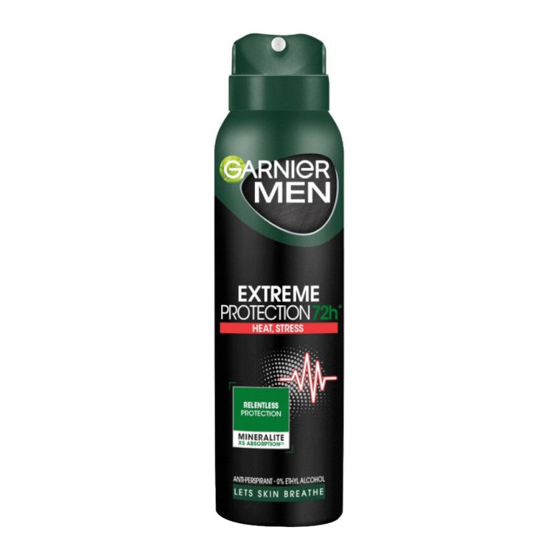 Deodorant Spray Garnier Men Extreme Protection 72h, pentru Barbati, 150 ml