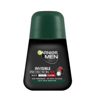 Deodorant Roll-on Garnier Men Invisible Black White Colors 72h, pentru Barbati, 50 ml