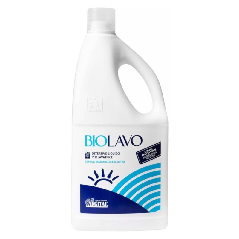 Detergent Lichid pentru Masina de Spalat Rufe Biolavo Argital, 2 l