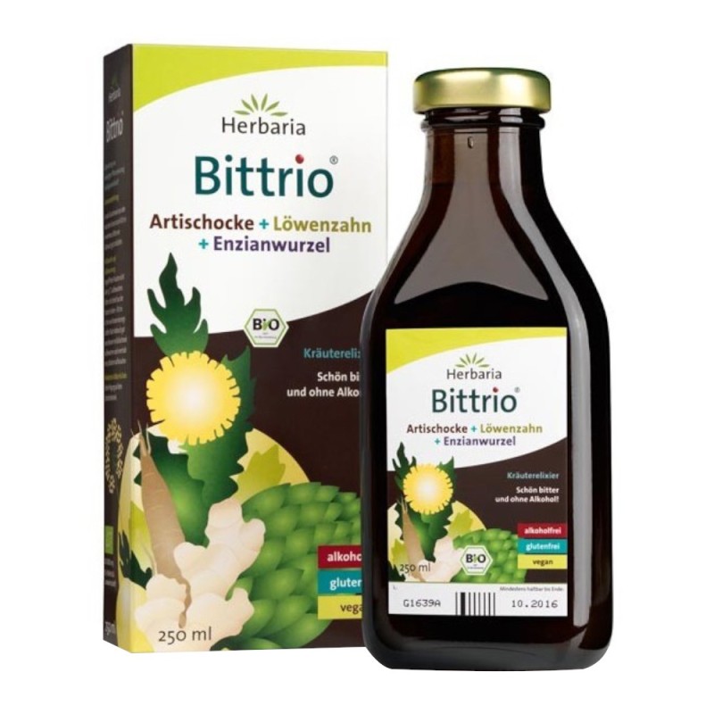 Elixir din Plante Amare Herbaria Bittrio, 250 ml