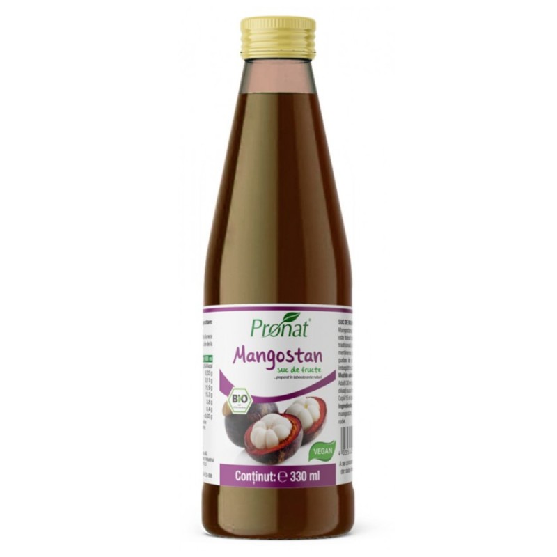 Suc Bio de Mangostan Pronat Medicura, 330 ml