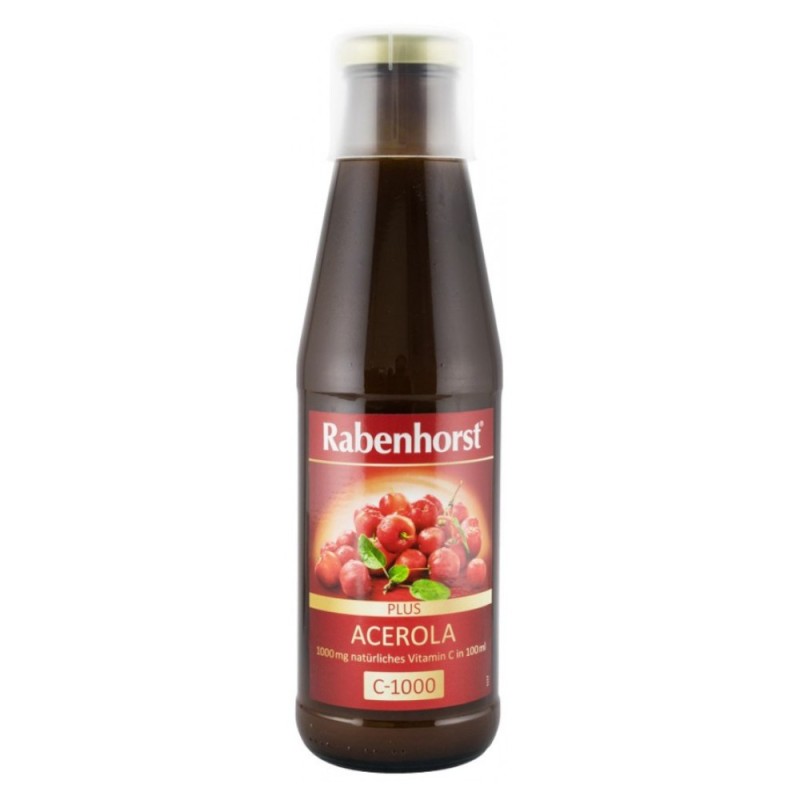 Suc Pur din Acerola Rabenhorst, 450 ml