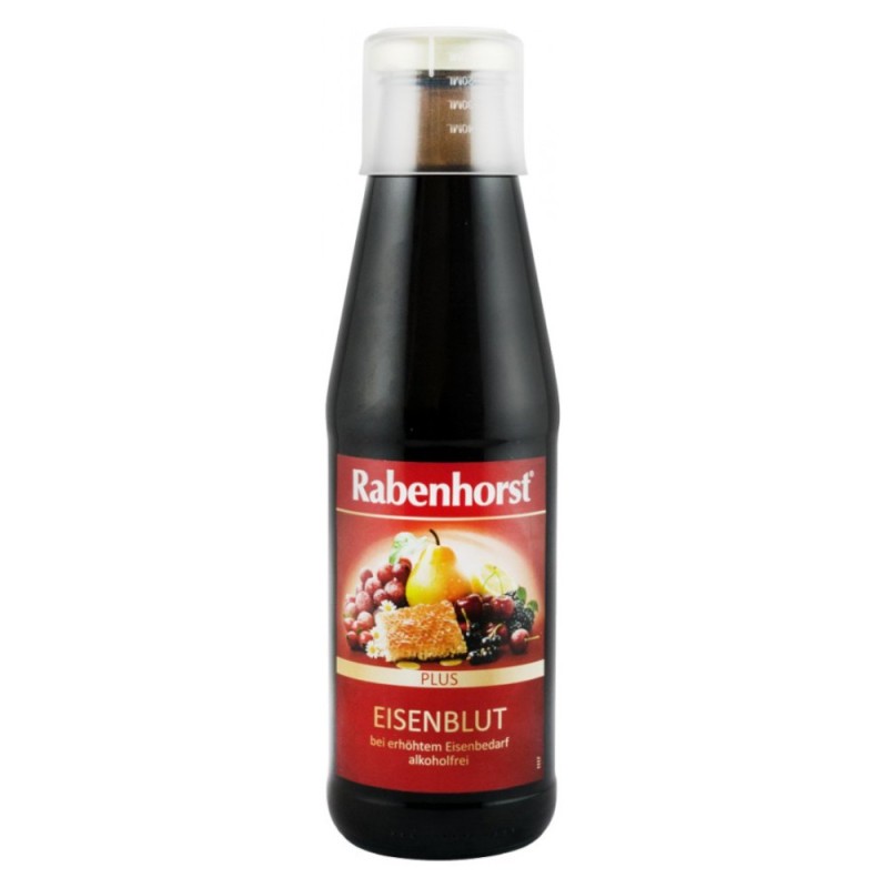 Supliment Alimentar cu Fier si Vitamine Sange de Fier Rabenhorst, 450 ml