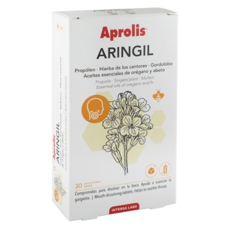 Arginil Tablete din Plante si Propolis Dieteticos Intersa Aprolis, 30 Bucati...