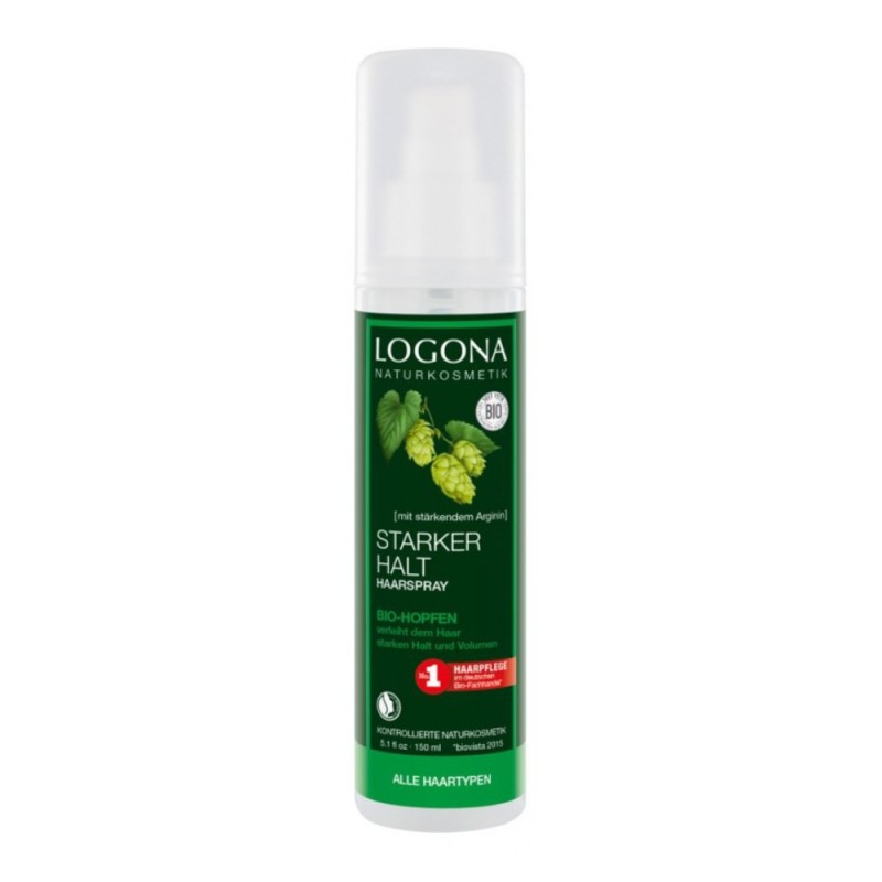Spray Bio Fixativ cu Hameni Biogast Logona, 150 ml