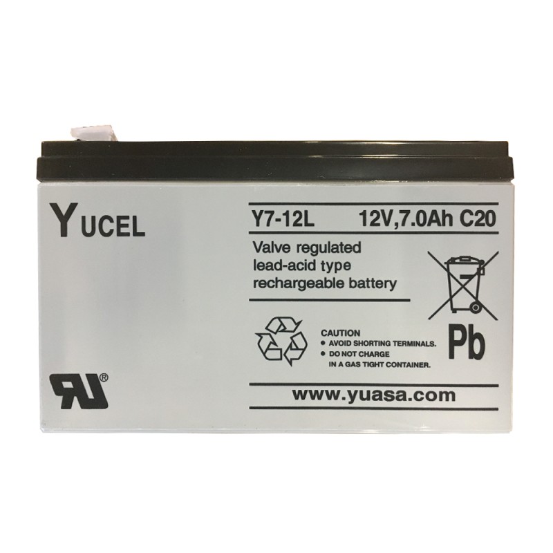 Acumulator Plumb Acid Yuasa Y7 12L, 12V / 7Ah, Terminal F2