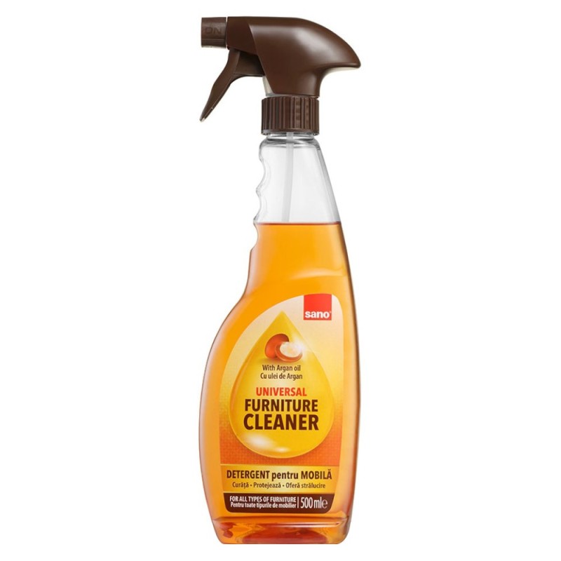 Solutie Lichida pentru Mobila Sano Furniture Cleaner Argan Oil Trigger
