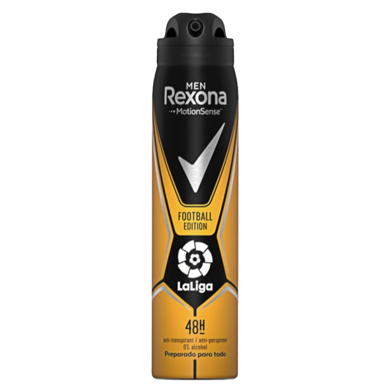Deodorant Antiperspirant Spray Rexona Men Football Edition LaLiga, 200 ml