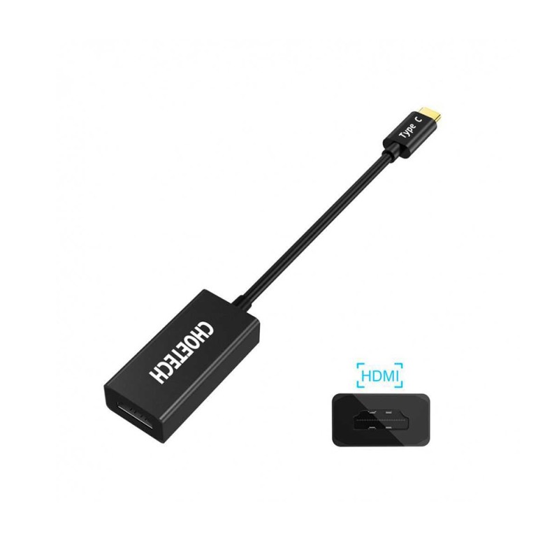 Adaptor USB-C Tata - HDMI Mama, Choetech H05, Negru