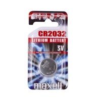 Baterie Tip Buton Litiu CR2032 Maxell, 3 V, 220 mAh