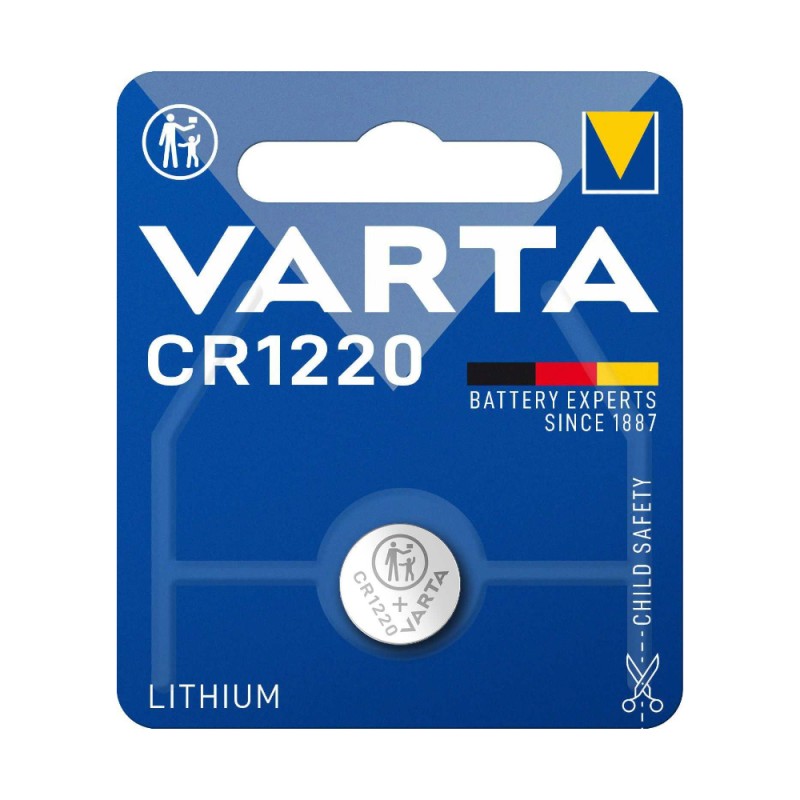 Baterie Tip Buton Litiu CR1220 Varta, 3 V, 35 mAh