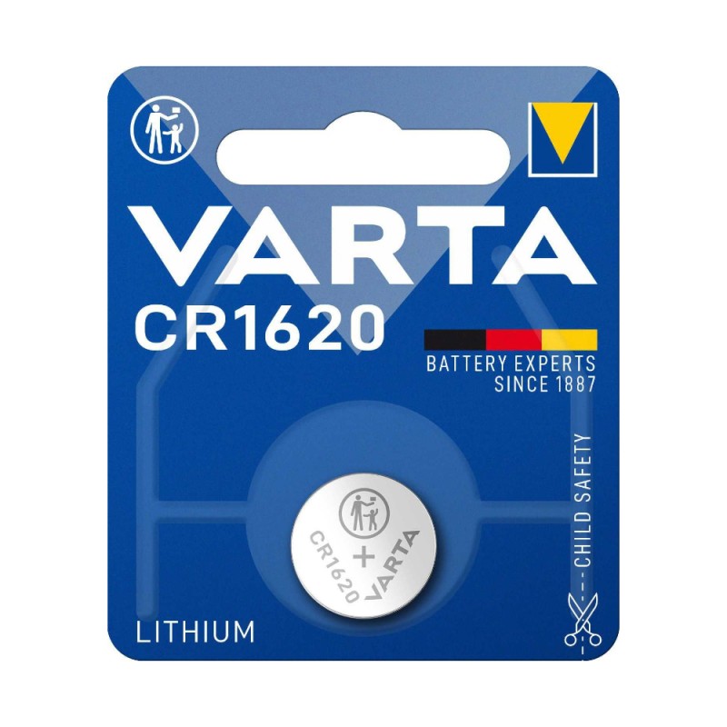 Baterie Tip Buton Litiu CR1620 Varta, 3 V, 60 mAh