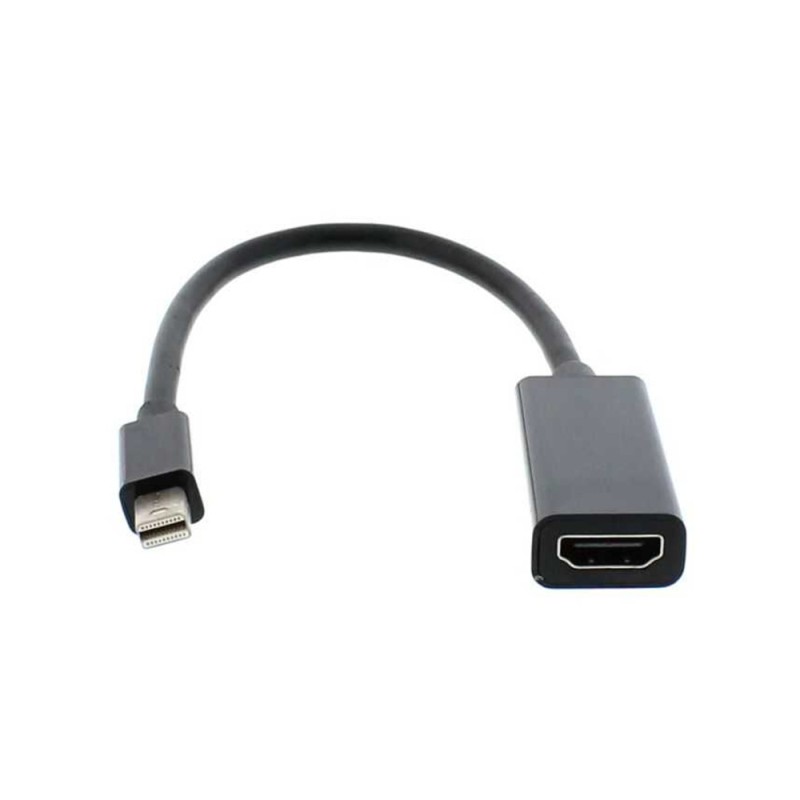 Adaptor HDMI Mama - Mini Displayport Tata, 15 cm, Negru, Well