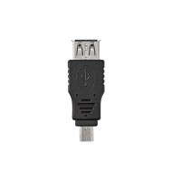 Adaptor USB 2.0 A Mama - Mini USB 5-Pin Tata, Negru, Nedis