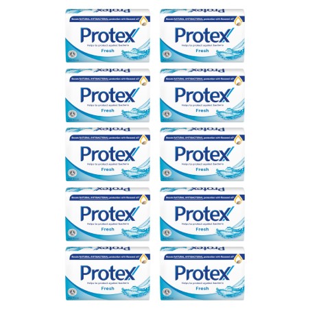 Set 10 x Sapun Solid Protex Fresh, Antibacterian, 90 g...