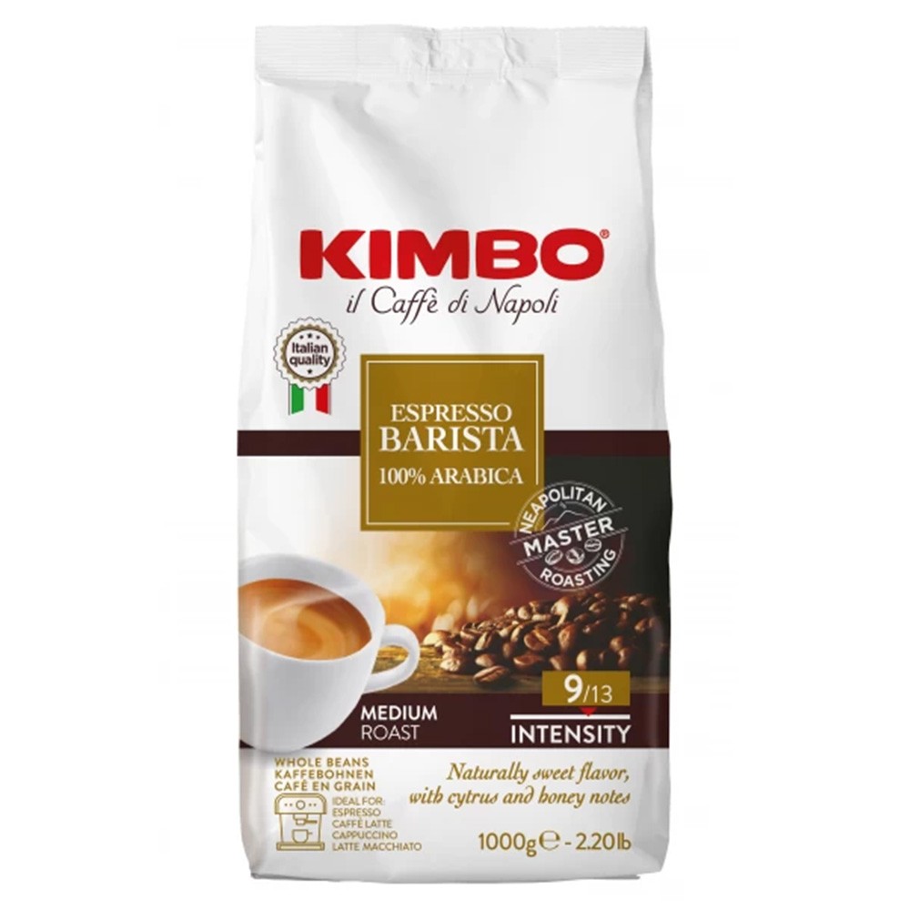 Cafea Boabe Espresso Barista 100% Arabica Kimbo, 1 kg