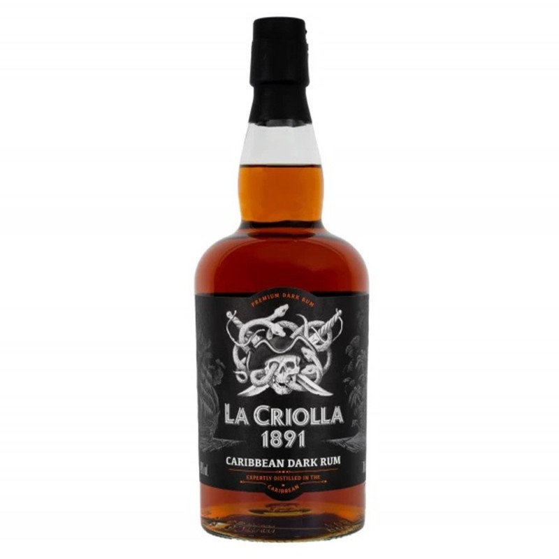Rom Dark  La Criolla 40% Alcool, 0.7 l
