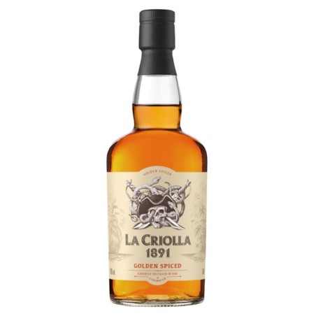 Rom Golden Spiced La Criolla 35% Alcool, 0.7 l...