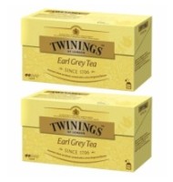 Set Ceai Twinings Negru Earl Grey, 2 Pachete x 25 Pliculete
