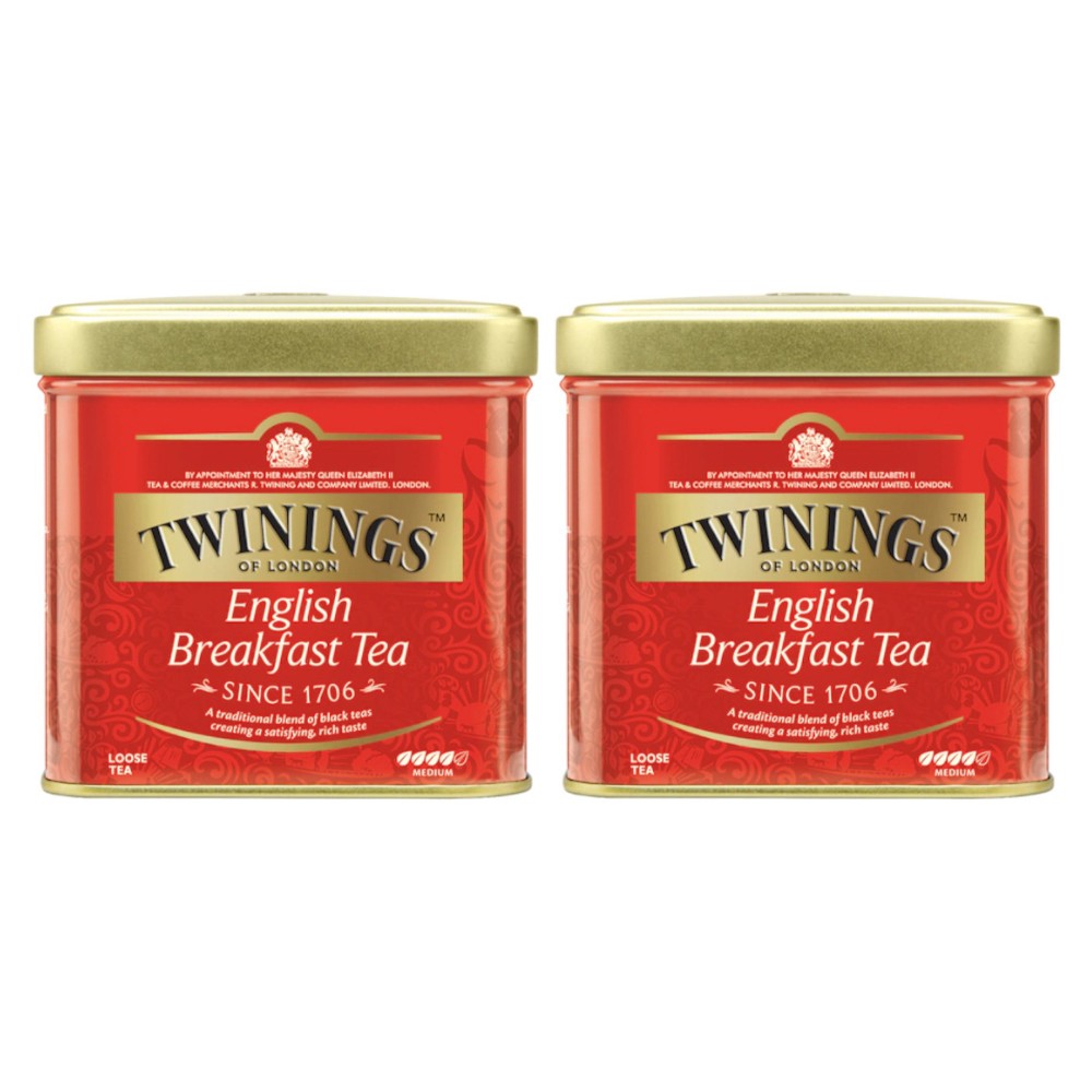 Set 2 x Cutii Ceai Twinings Negru English Breakfast, 100 g