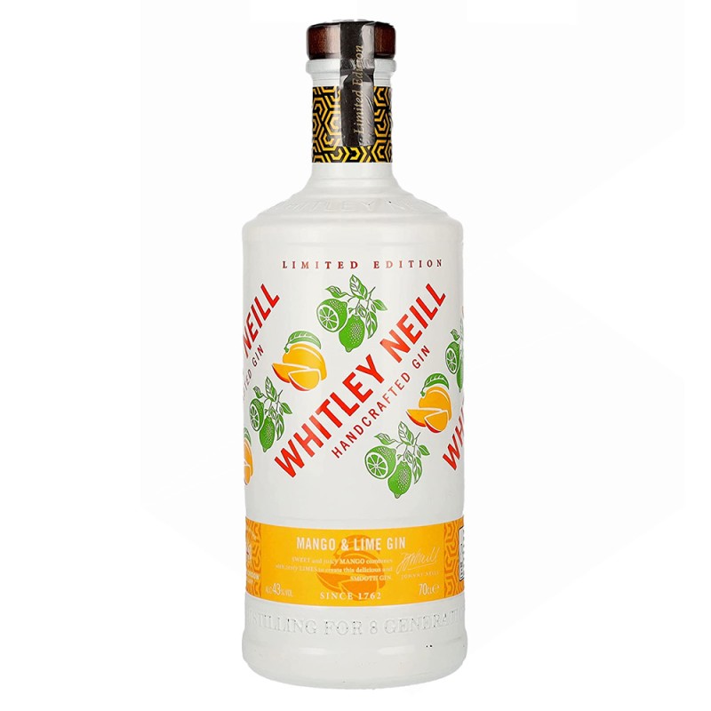 Gin Whitley Neill Mango & Lime, 43% Alcool, 0.7 l