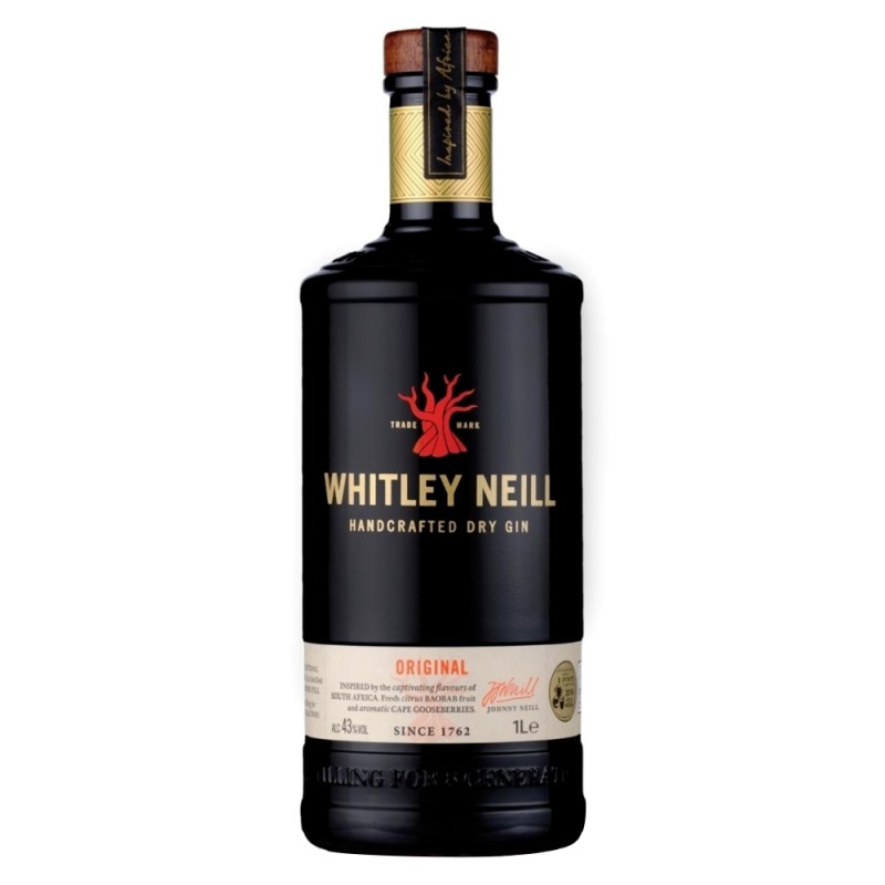 Gin Original Whitley Neill, Alcool 43%, 0.7l