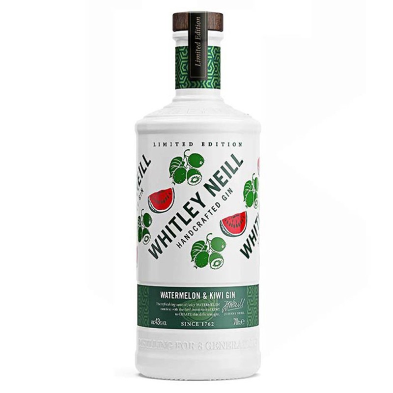 Gin Whitley Neill Watermelon & Kiwi, 43% Alcol, 0.7 l