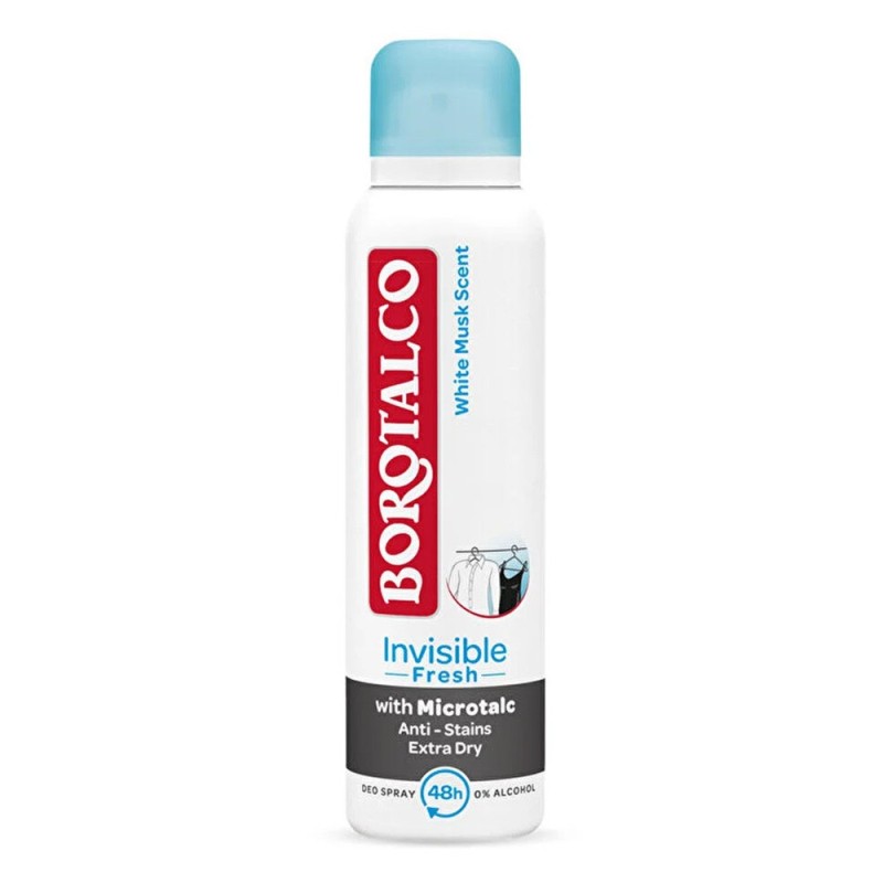 Deodorant Spray Borotalco Invisible Fresh, 150 ml